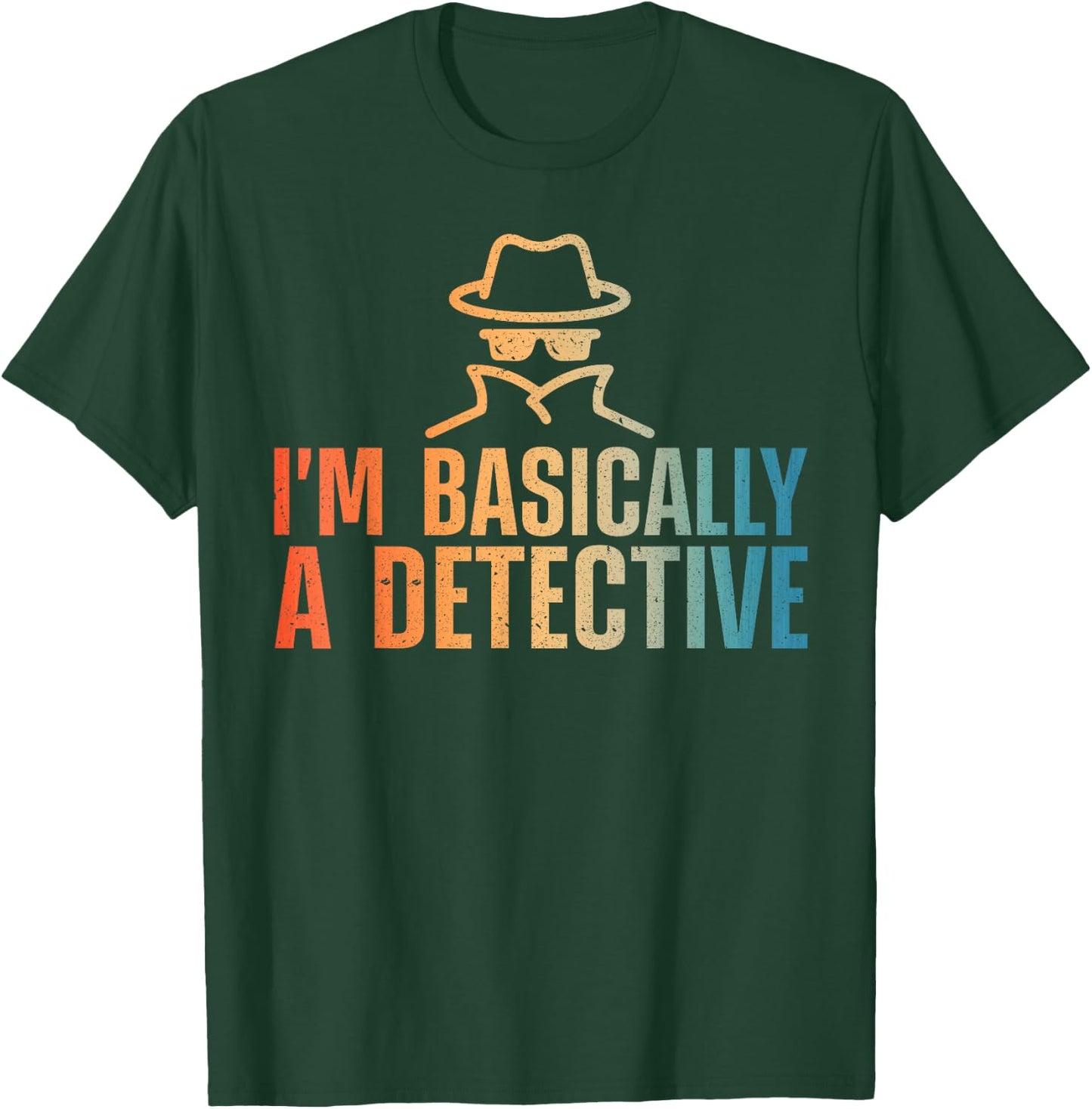 Cool Detective Women Murder Shows True Crime Lover T-Shirt - T-Shirt | Forest