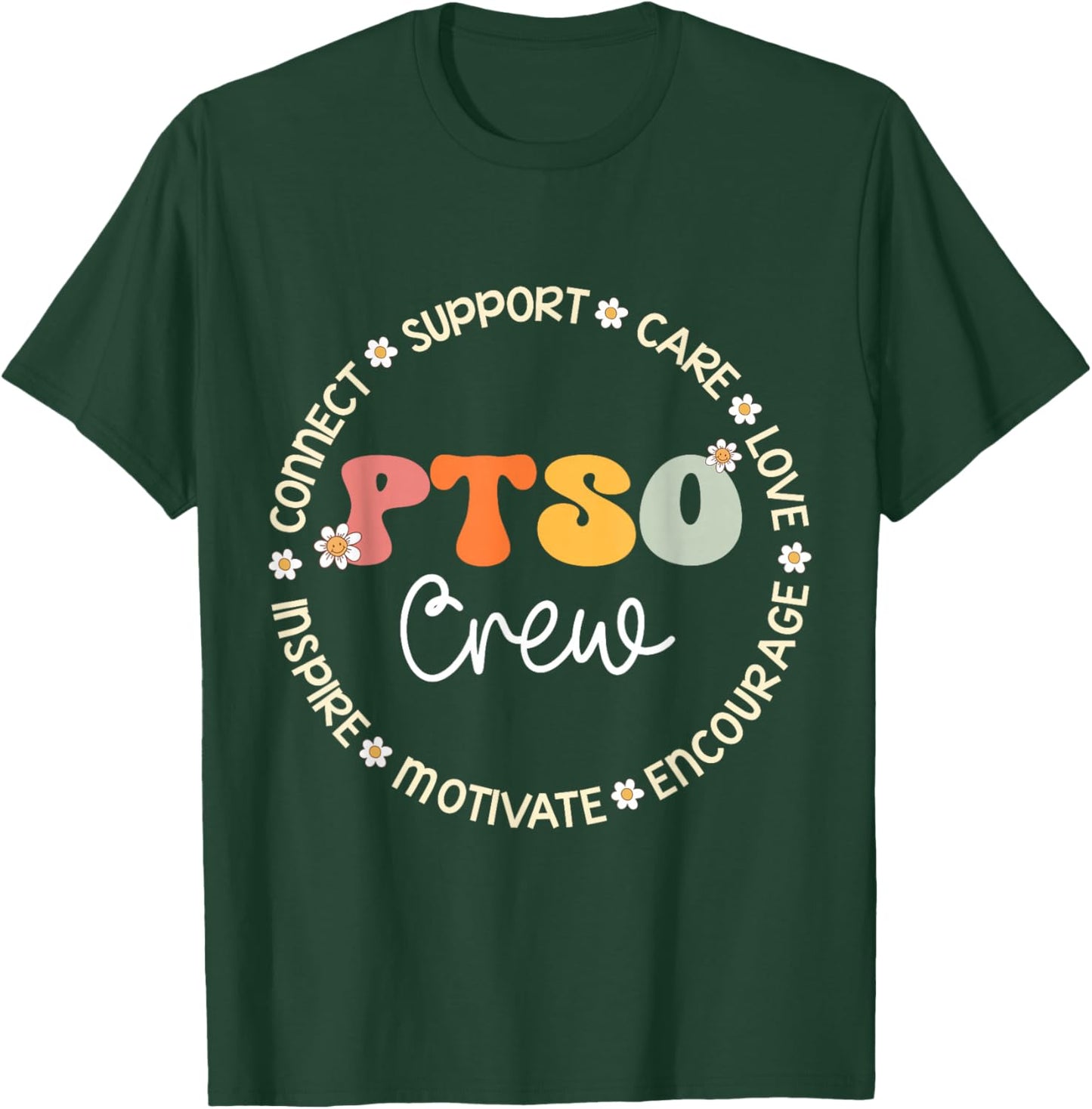 PTSO Crew Appreciation Week Back to School T-Shirt - T-Shirt | Forest