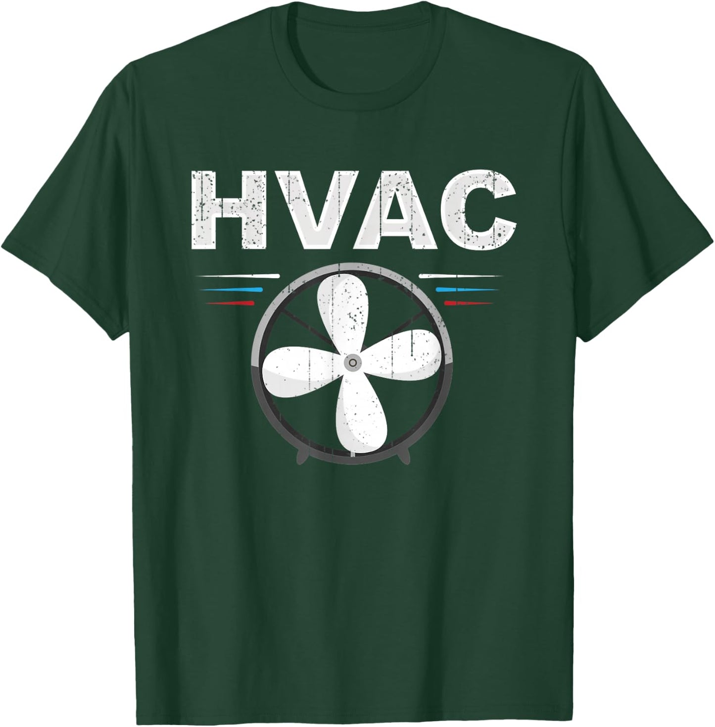 HVAC Tech for HVAC T-Shirt - T-Shirt | Forest