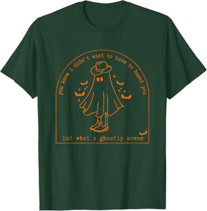 You know i didn't want to haunt you but what ghostly Design T-Shirt - T-Shirt | Forest