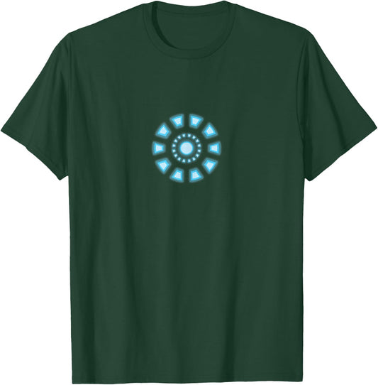 Marvel Studios Iron Man Tony Stark Arc Reactor Classic T-Shirt - T-Shirt | Forest