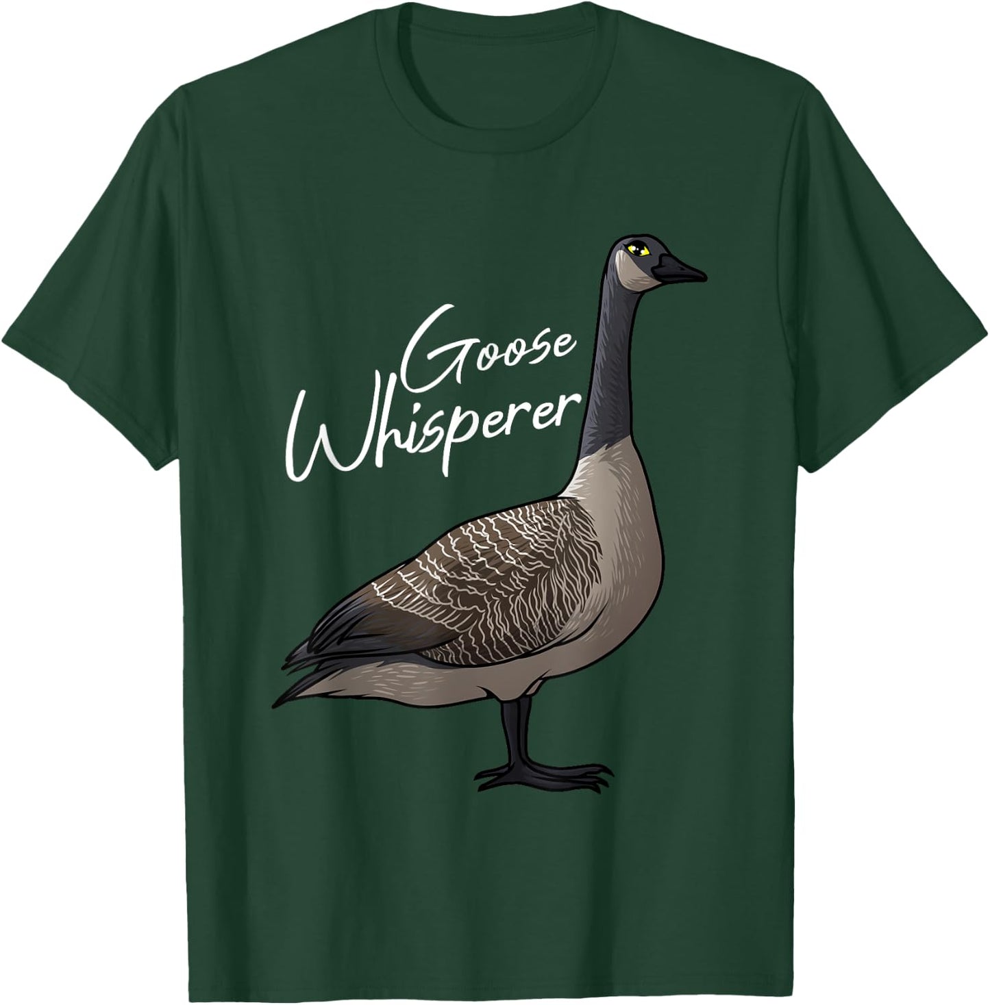 Funny Goose Designs For Toddlers Kids Farm Bird Whisperers T-Shirt - T-Shirt | Forest