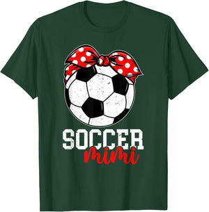 Soccer Mimi Grandma Mimi Of A Soccer Player Mimi T-Shirt - T-Shirt | Forest