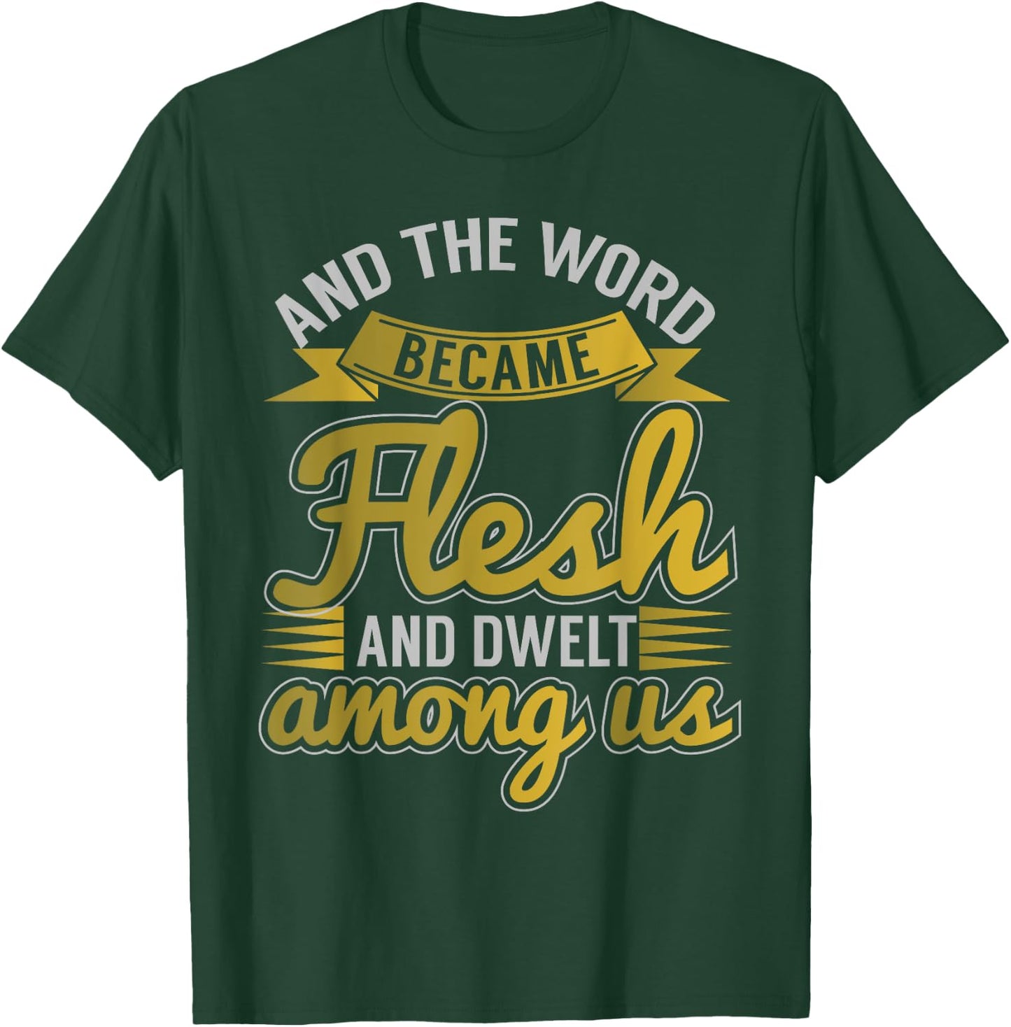 Hebrew Israelite Clothing Judah Word Became Flesh T-Shirt - T-Shirt | Forest