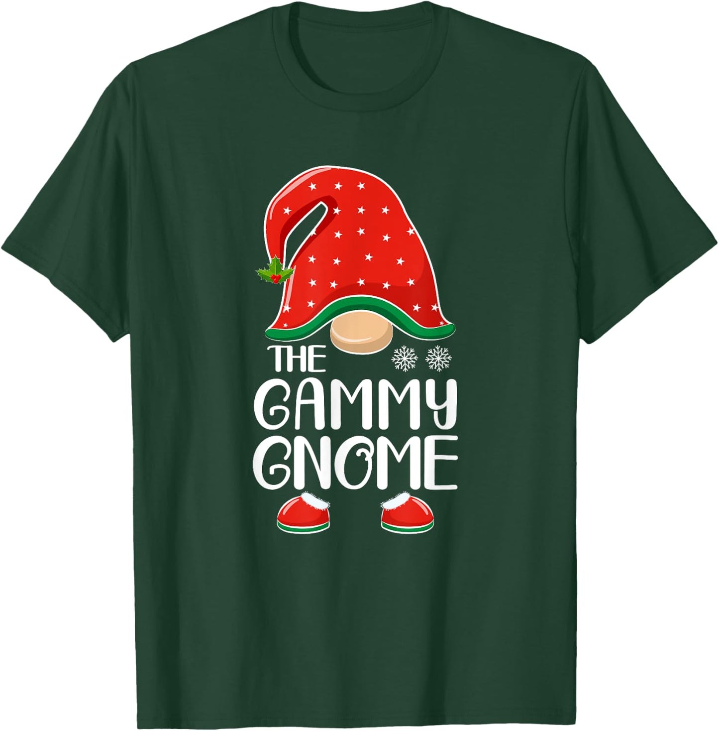 The Gammy Gnome Elf Matching Family Group Christmas T-Shirt - T-Shirt | Forest