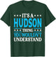 Hudson Thing Personal Name T-Shirt - T-Shirt | Forest