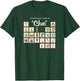Clue The Periodic Table of Clue T-Shirt - T-Shirt | Forest