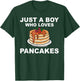 Cute Pancake Art Men Boys Pancake Maker Flapjack Pancakes T-Shirt - T-Shirt | Forest