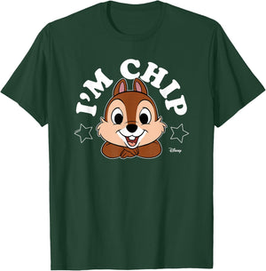 Chip 'N Dale Rescue Rangers - I'm Chip T-Shirt - T-Shirt | Forest