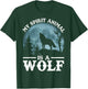 My Spirit Animal Is A Wolf T-Shirt - T-Shirt | Forest