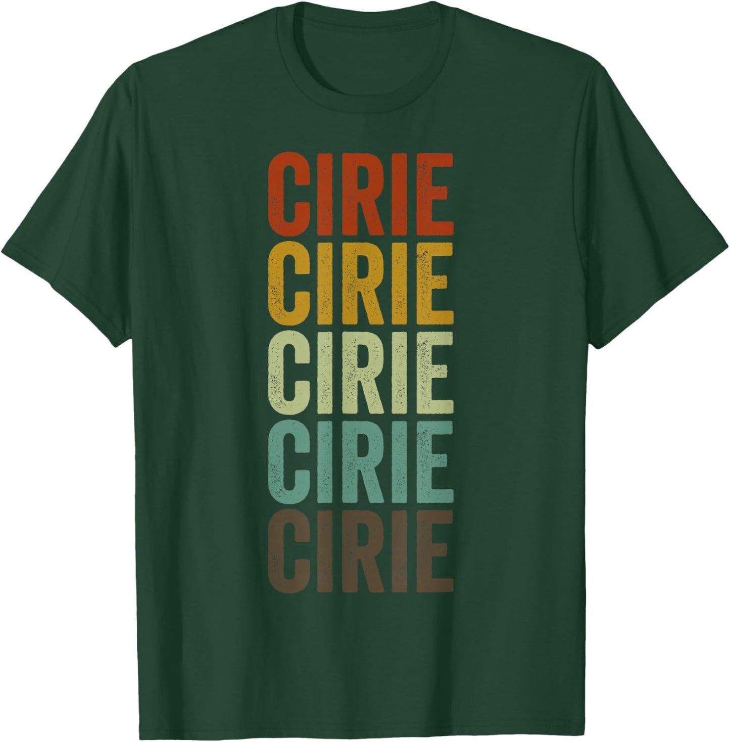 Cirie City Retro T-Shirt - T-Shirt | Forest