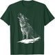 Wolf Animal Print Wolves Animal Motif Wolf T-Shirt - T-Shirt | Forest