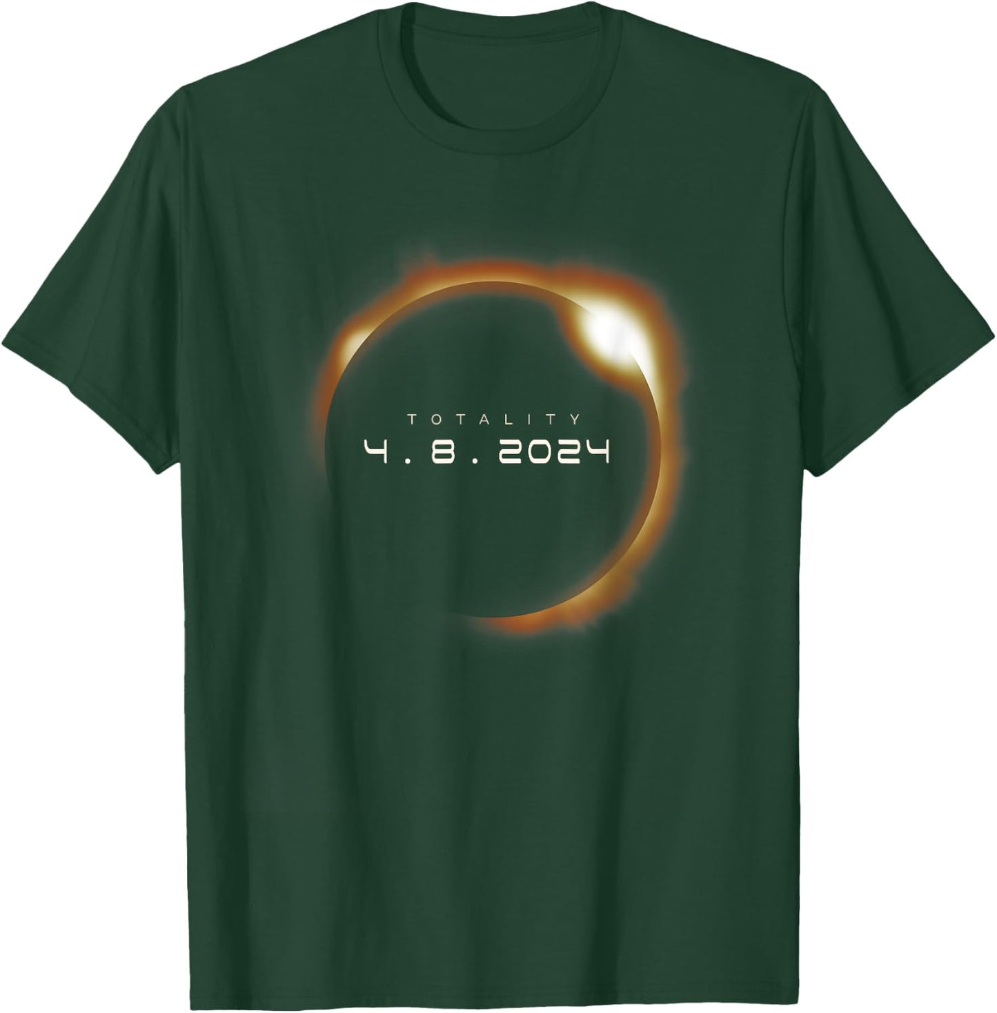Total Solar Eclipse 2024 America Totality T-Shirt - T-Shirt | Forest