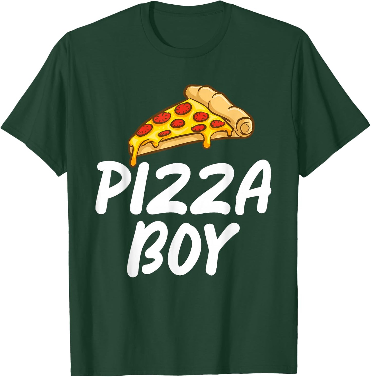 Pizza Boy Snack Pizzalove Pizza T-Shirt - T-Shirt | Forest