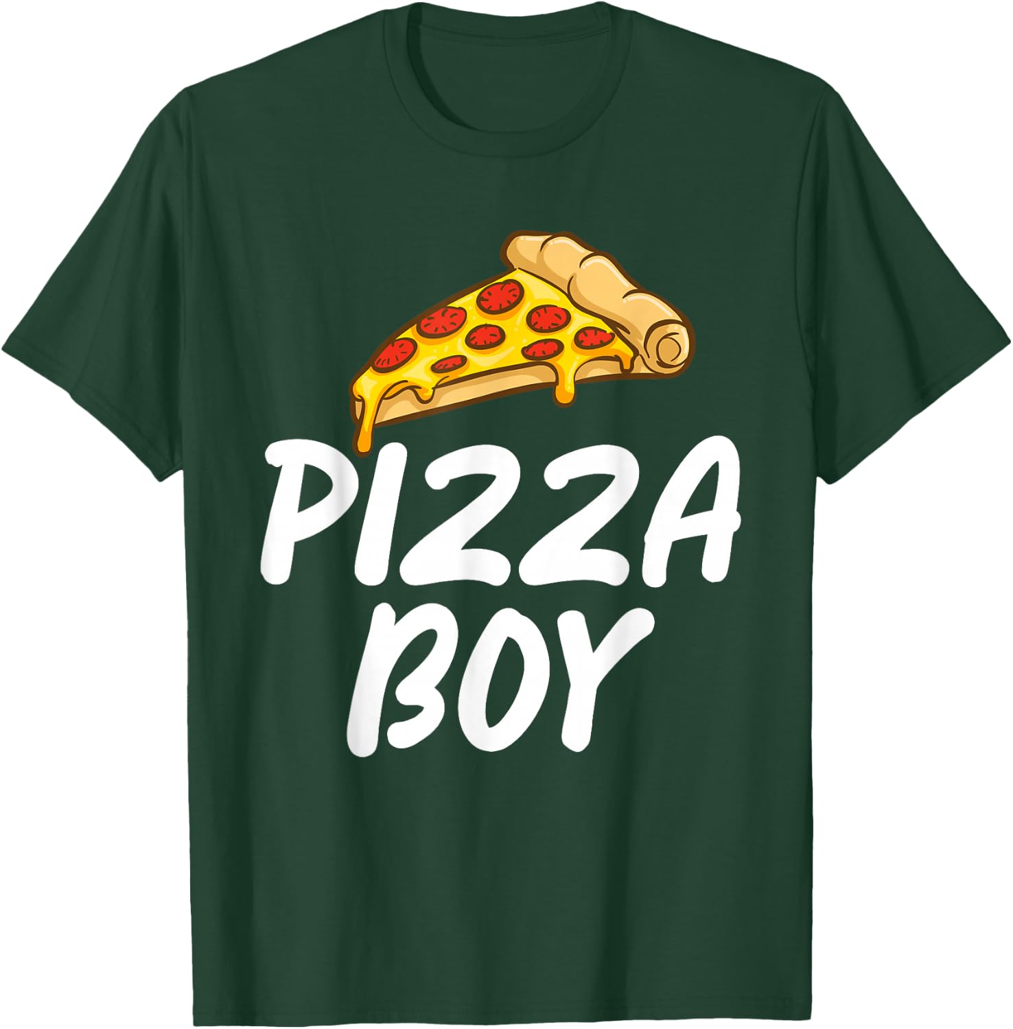 Pizza Boy Snack Pizzalove Pizza T-Shirt - T-Shirt | Forest
