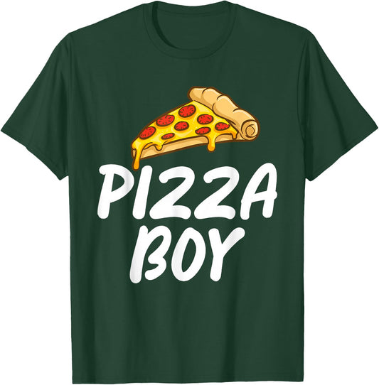 Pizza Boy Snack Pizzalove Pizza T-Shirt - T-Shirt | Forest