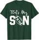 That's My Son Football 70 Jersey Number Vintage Mom Dad T-Shirt - T-Shirt | Forest
