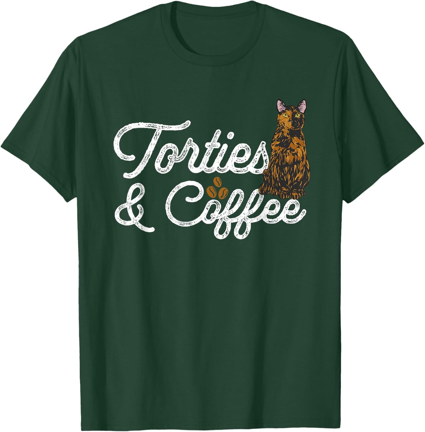 Coffee Tortoiseshell Cat Tortie Women T-Shirt - T-Shirt | Forest