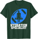 Hydration Specialist Team Manager Football Hydrated Waterboy T-Shirt - T-Shirt | Forest