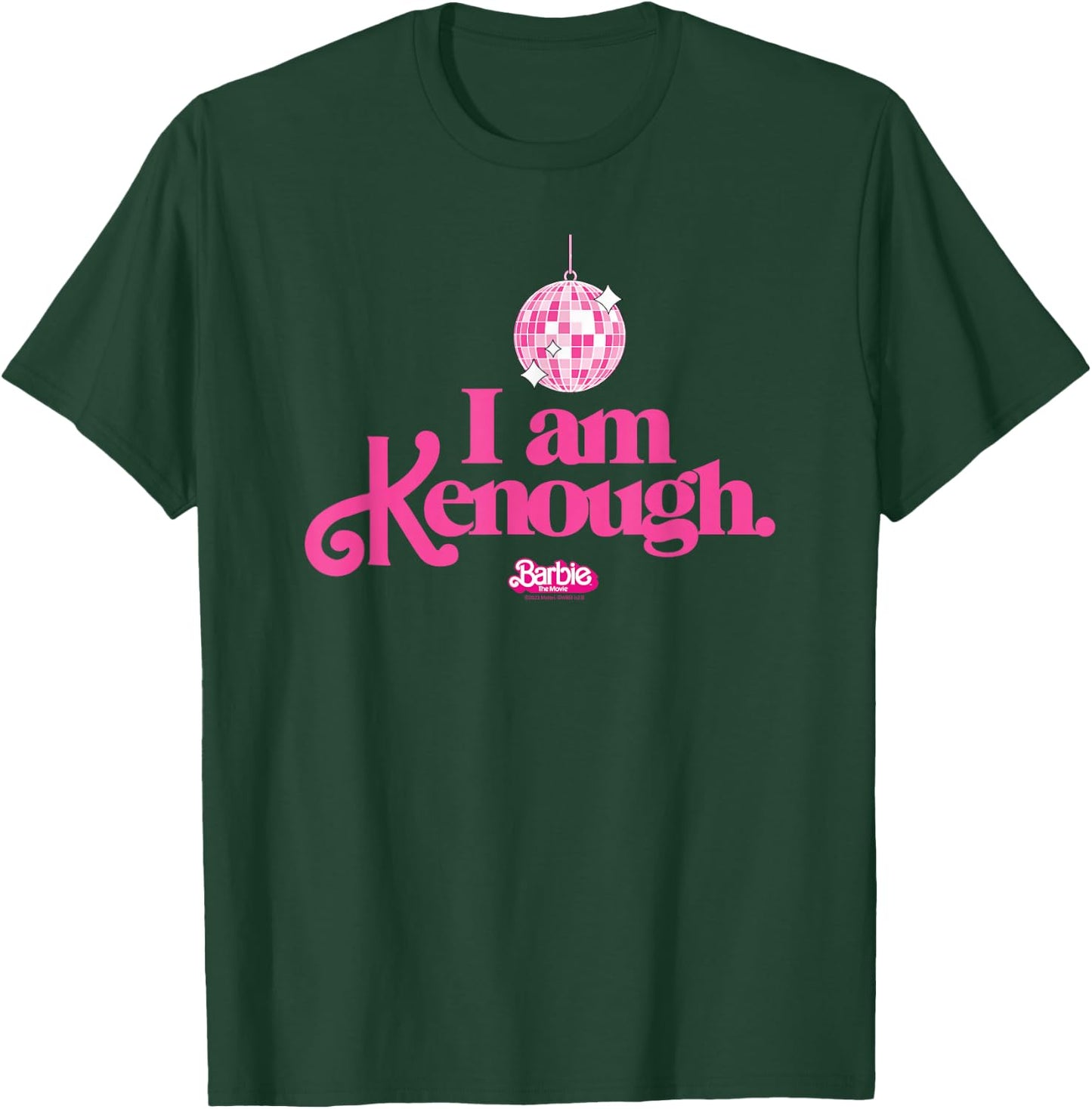 Barbie The Movie - I Am Kenough Disco Ball T-Shirt - T-Shirt | Forest
