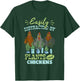 Cute Farming Gardening Plants Plant Garden Chicken T-Shirt - T-Shirt | Forest