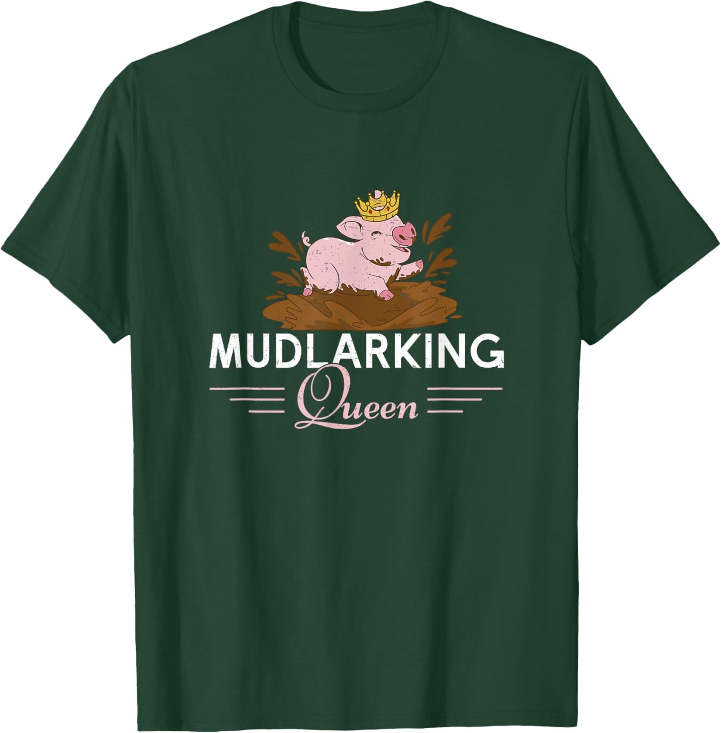 Awesome Mudlarking Queen For A Scavenger Mudlarker Mudlark T-Shirt - T-Shirt | Forest