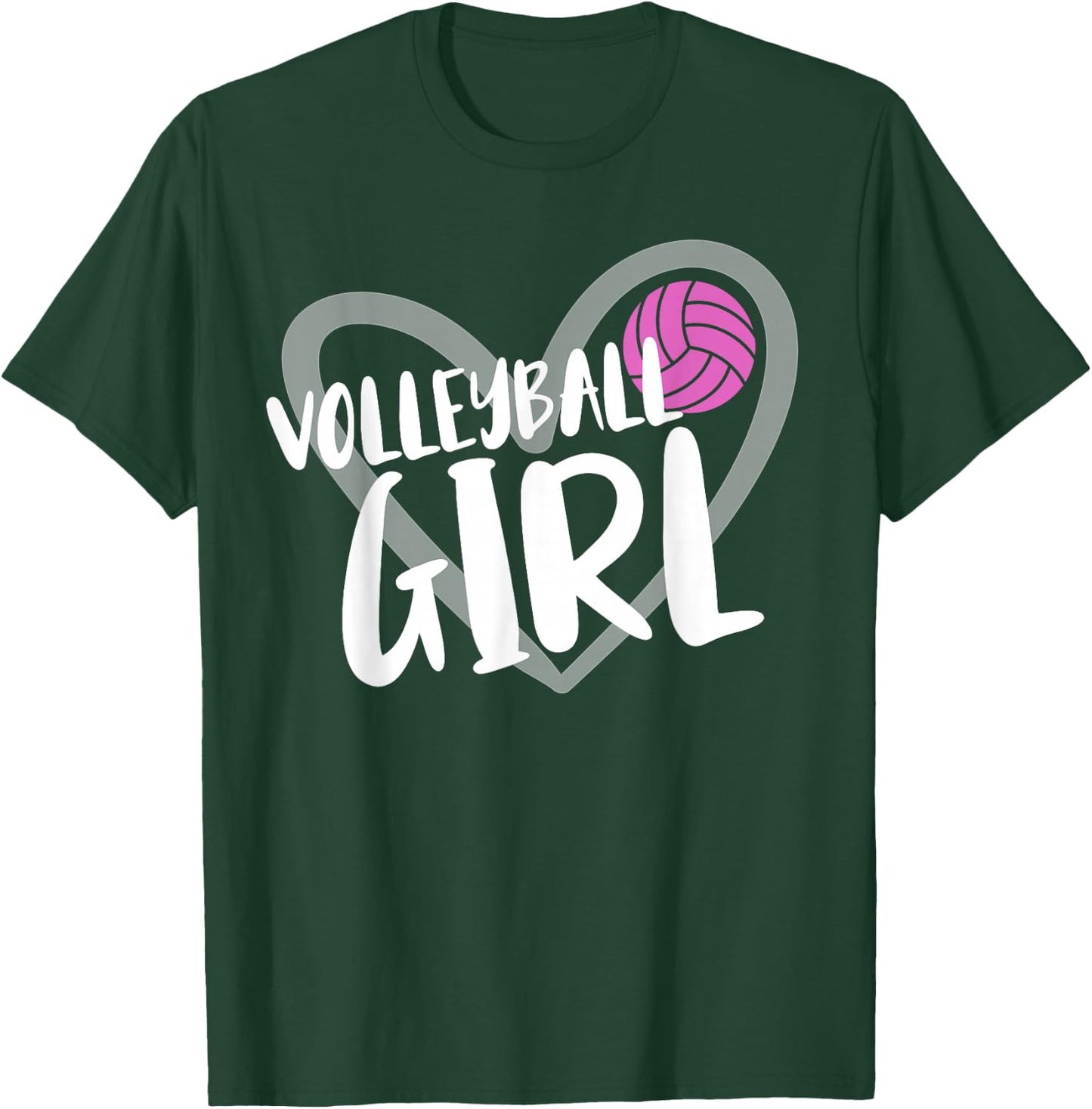 Volleyball Girl T-Shirt - T-Shirt | Forest