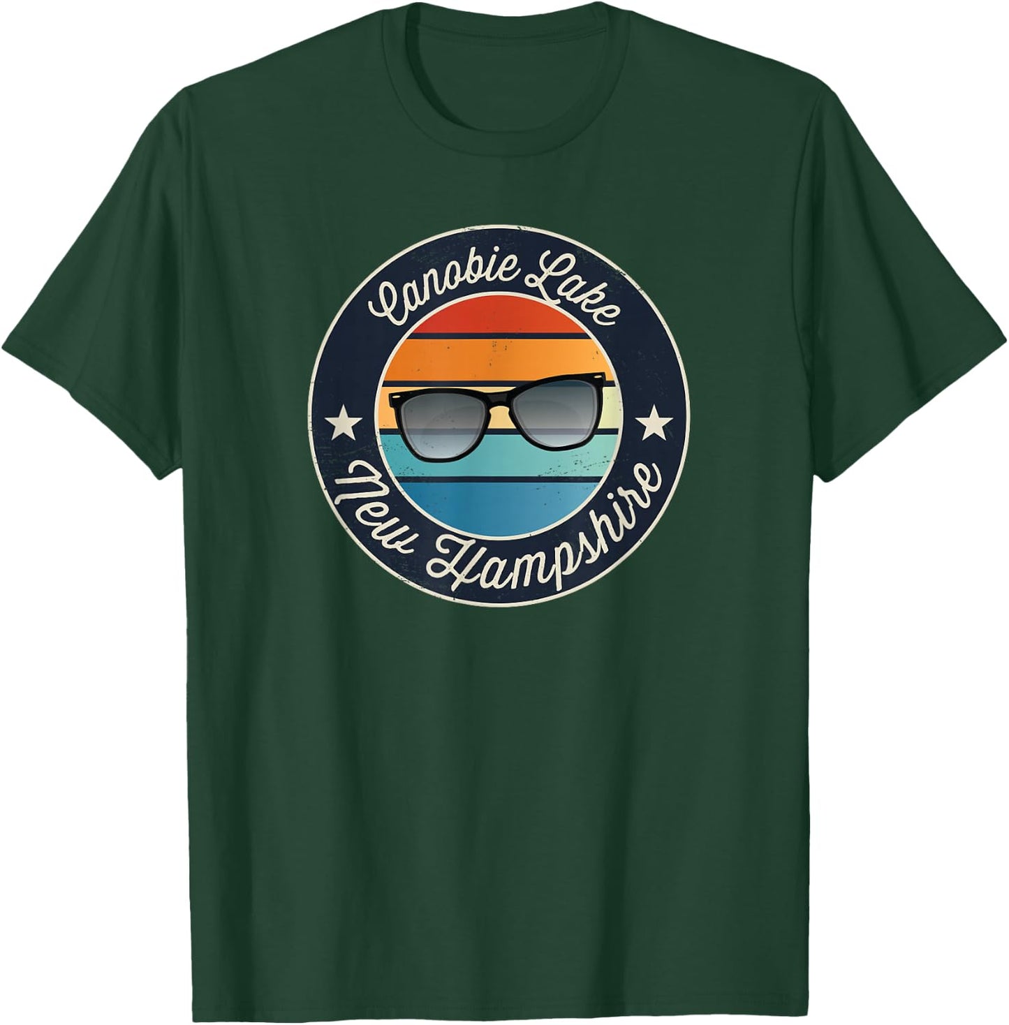 Canobie Lake - New Hampshire Souvenir T-Shirt - T-Shirt | Forest