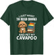I Just Want To Read Books And Pet My Cavapoo Dog Lover Owner T-Shirt - T-Shirt | Forest