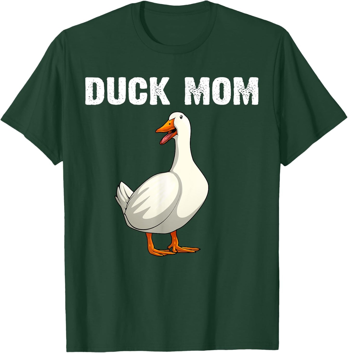 Cool Duck Mom Mother Mama Farm Animal Lover Ducks T-Shirt - T-Shirt | Forest