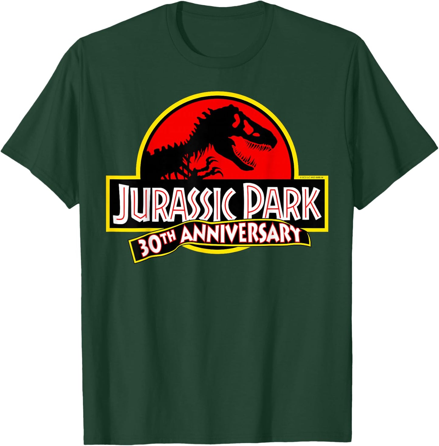 Jurassic Park 30th Anniversary T-Shirt - T-Shirt | Forest