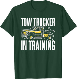 Tow Truck Training Towing Service T-Shirt - T-Shirt | Forest
