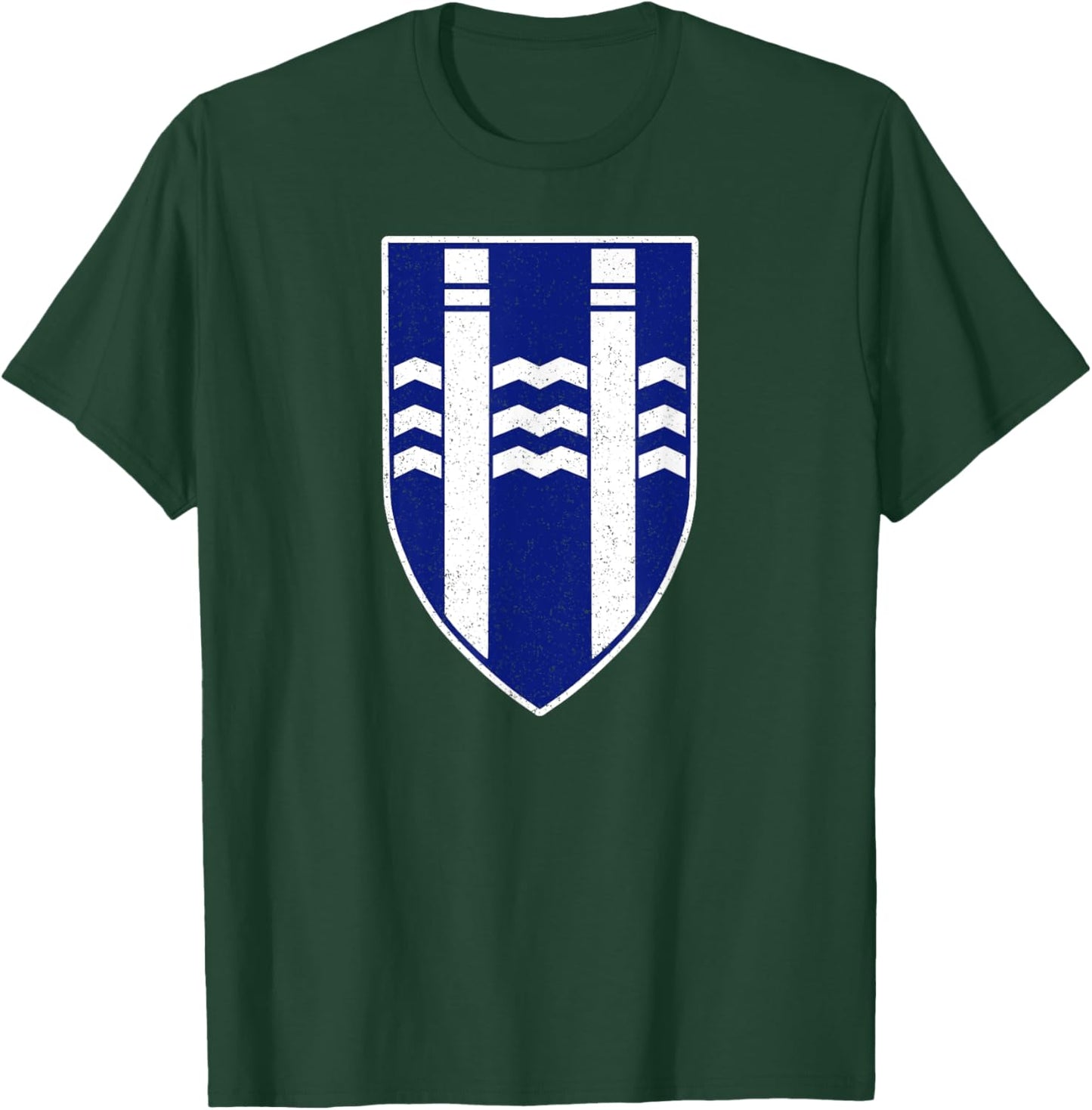 Reykjavik Iceland Flag Coat of Arms T-Shirt - T-Shirt | Forest