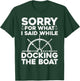Funny Boating Women Docking The Boat Captain Boater T-Shirt - T-Shirt | Forest