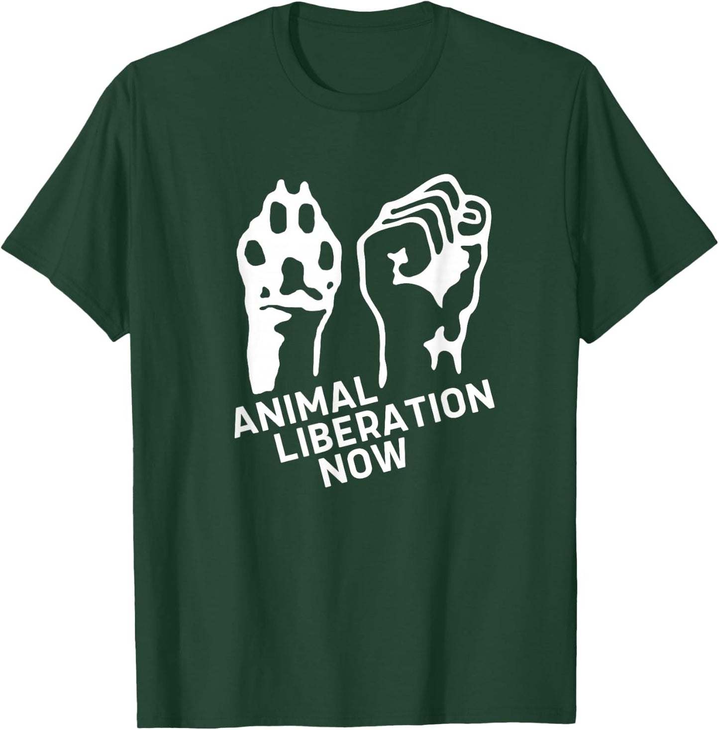 Animal Liberation Shirt, Animal Rights, Vegan T-Shirt - T-Shirt | Forest