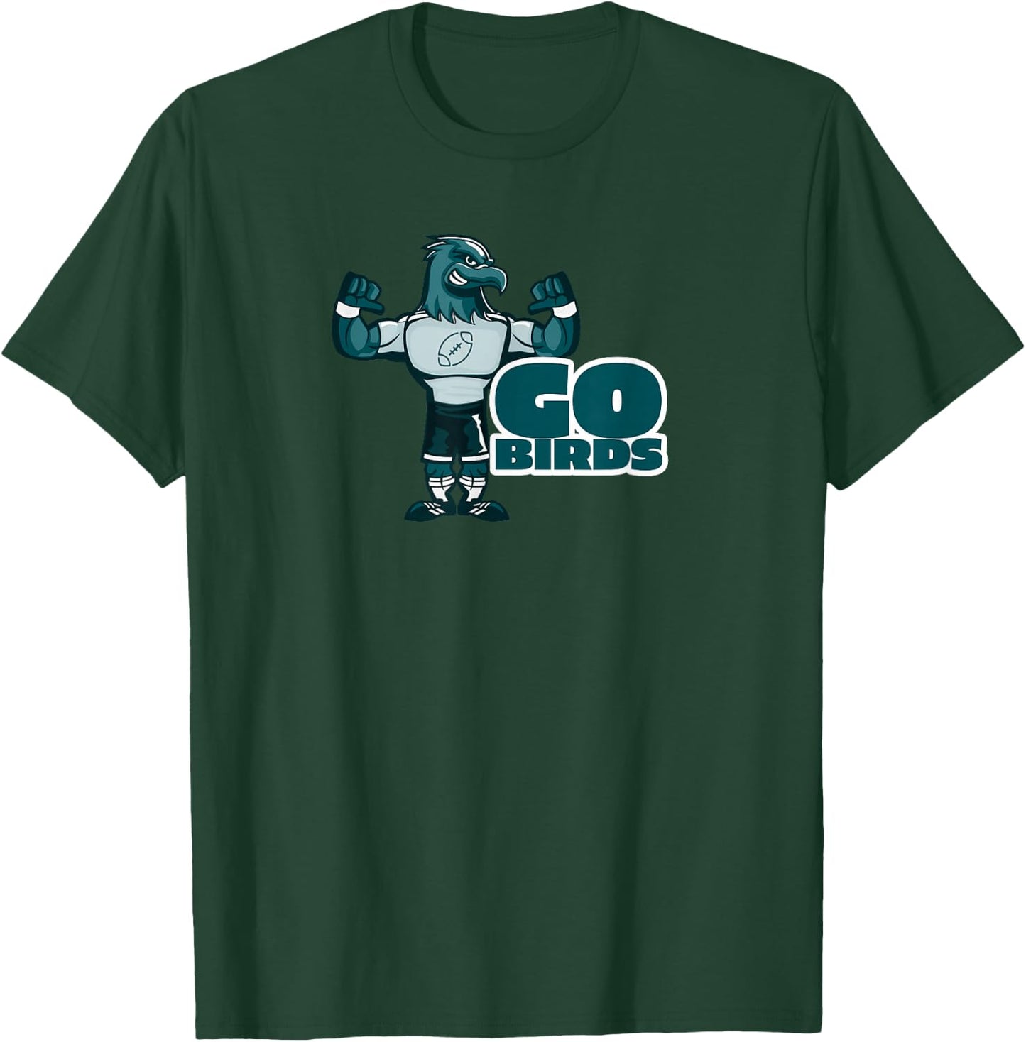 Go Birds T-Shirt - T-Shirt | Forest