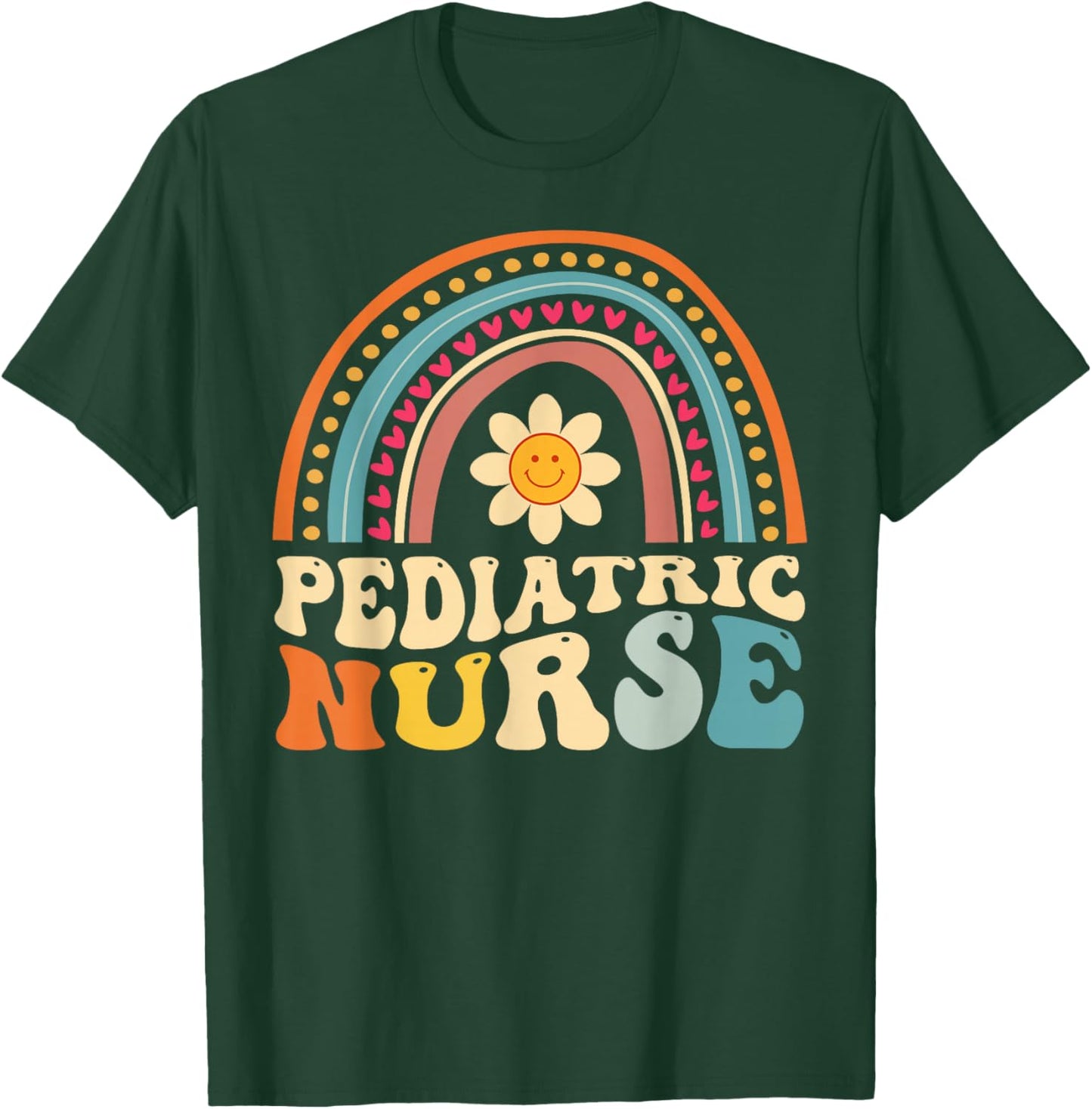 Pediatric Nurse Future Nurse Nursing School T-Shirt - T-Shirt | Forest