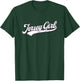New Jersey State USA Jersey Girl for Girls, Women - Black, Small T-Shirt - T-Shirt | Forest