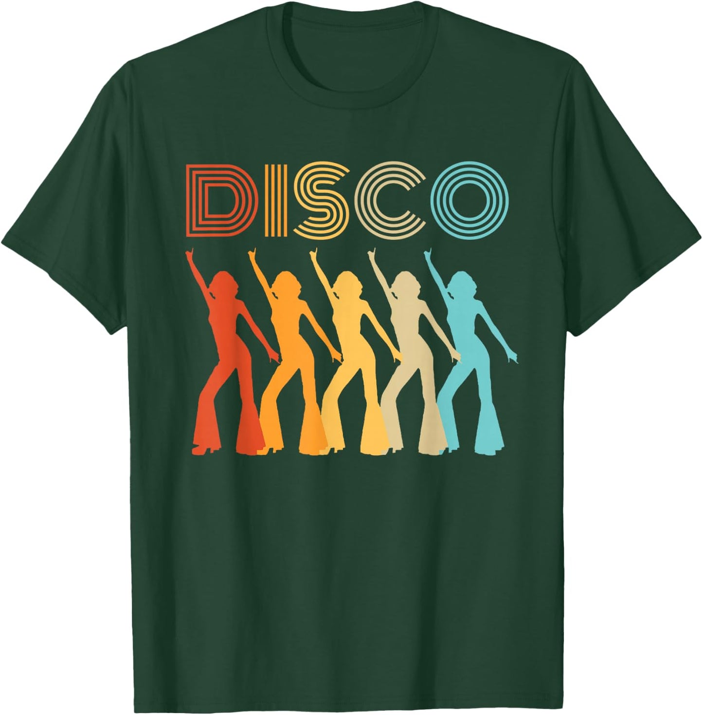 Disco Diva Themed Party 70s Retro Vintage 70's Dancing Queen T-Shirt - T-Shirt | Forest