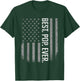 Best Pop Ever Father's Day Vintage Distressed American Flag Men T-Shirt - T-Shirt | Forest
