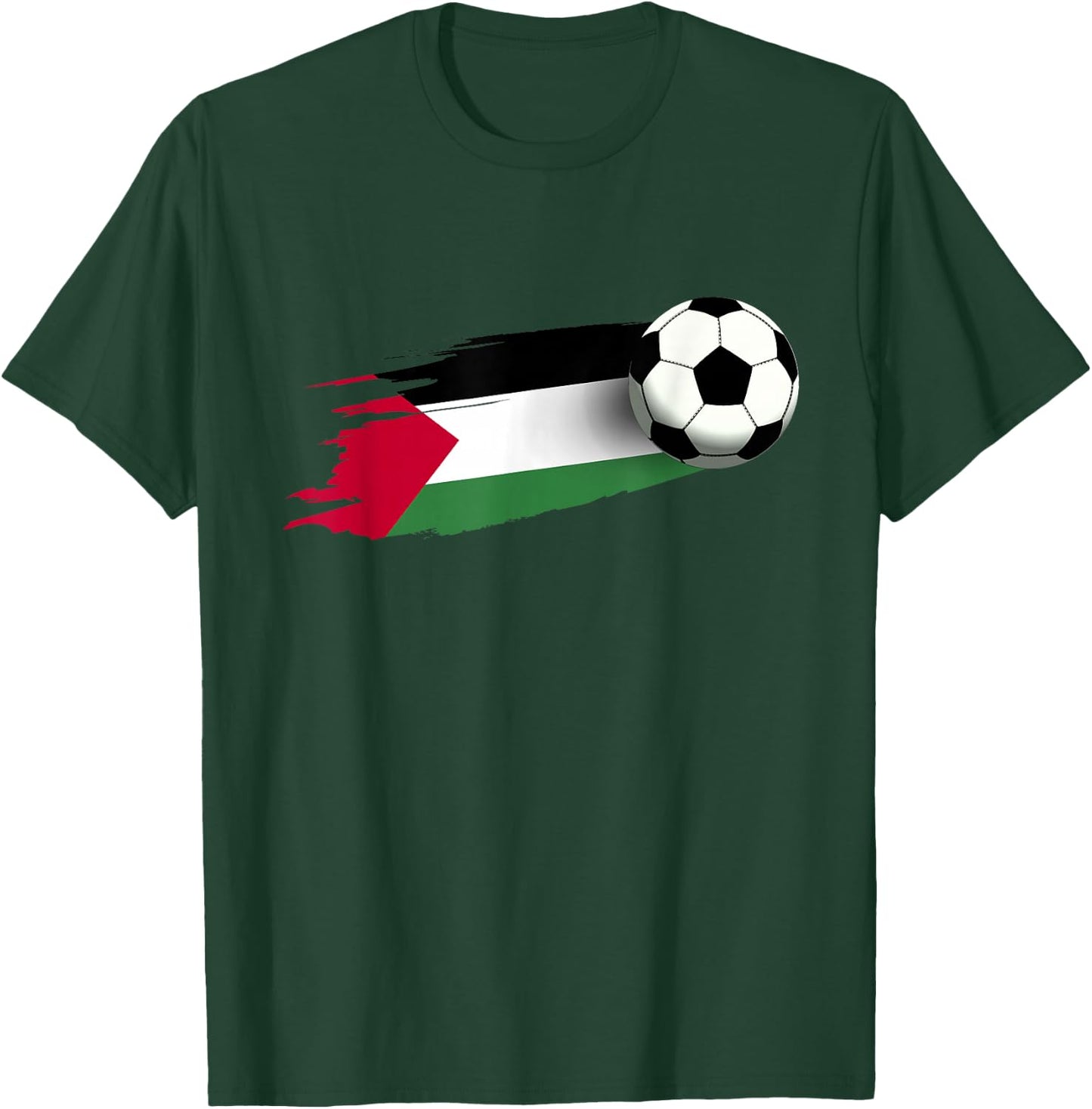 Palestine Flag Jersey Palestine Soccer Team Palestine T-Shirt - T-Shirt | Forest