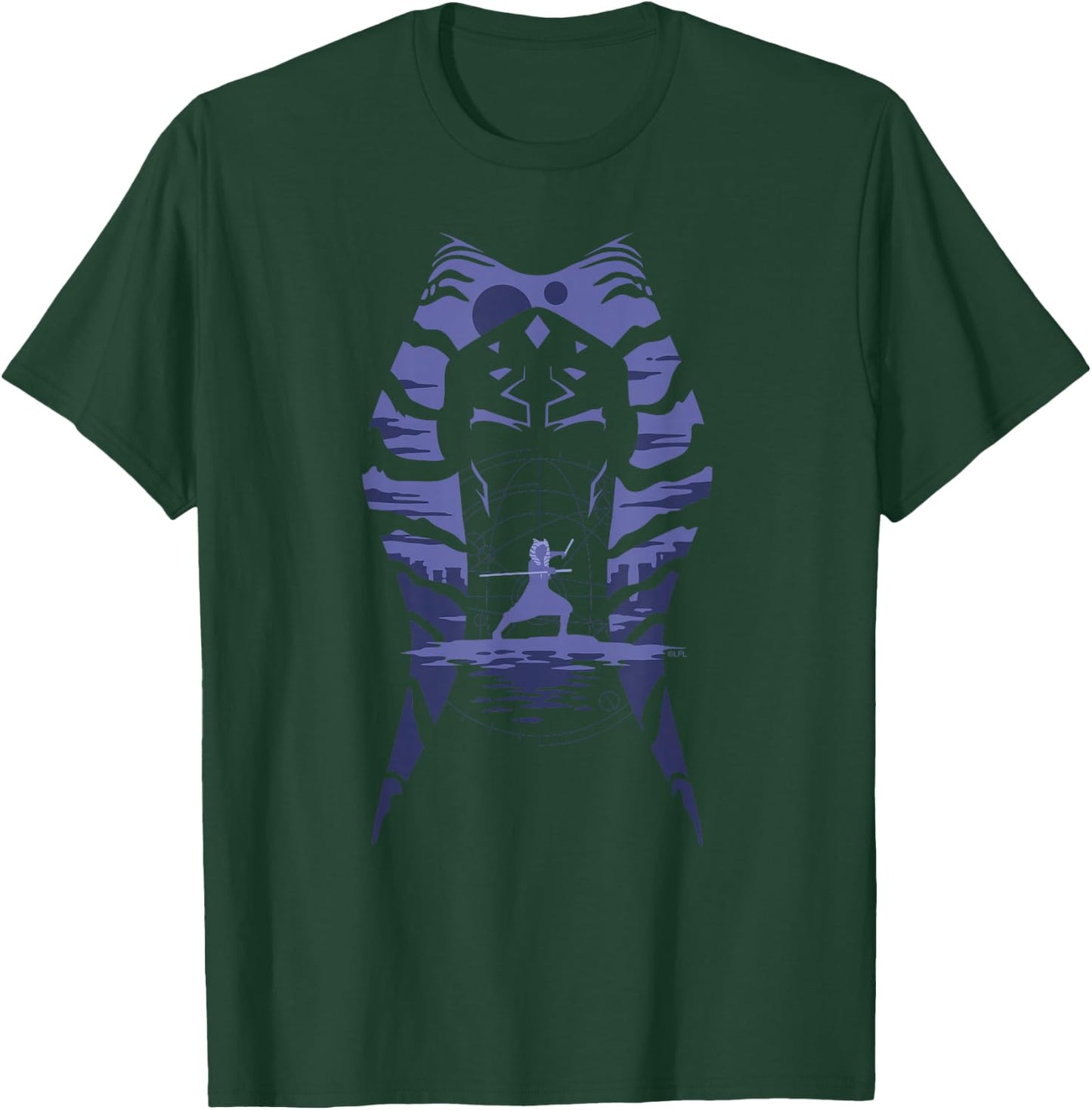 Star Wars Ahsoka Tano Alien Worlds Disney+ T-Shirt - T-Shirt | Forest