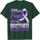 I Wear Purple For My Brother Craniosynostosis Awareness T-Shirt - T-Shirt | Forest