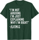 ADONIS Quote Funny Birthday Custom Name Idea Engineer T-Shirt - T-Shirt | Forest