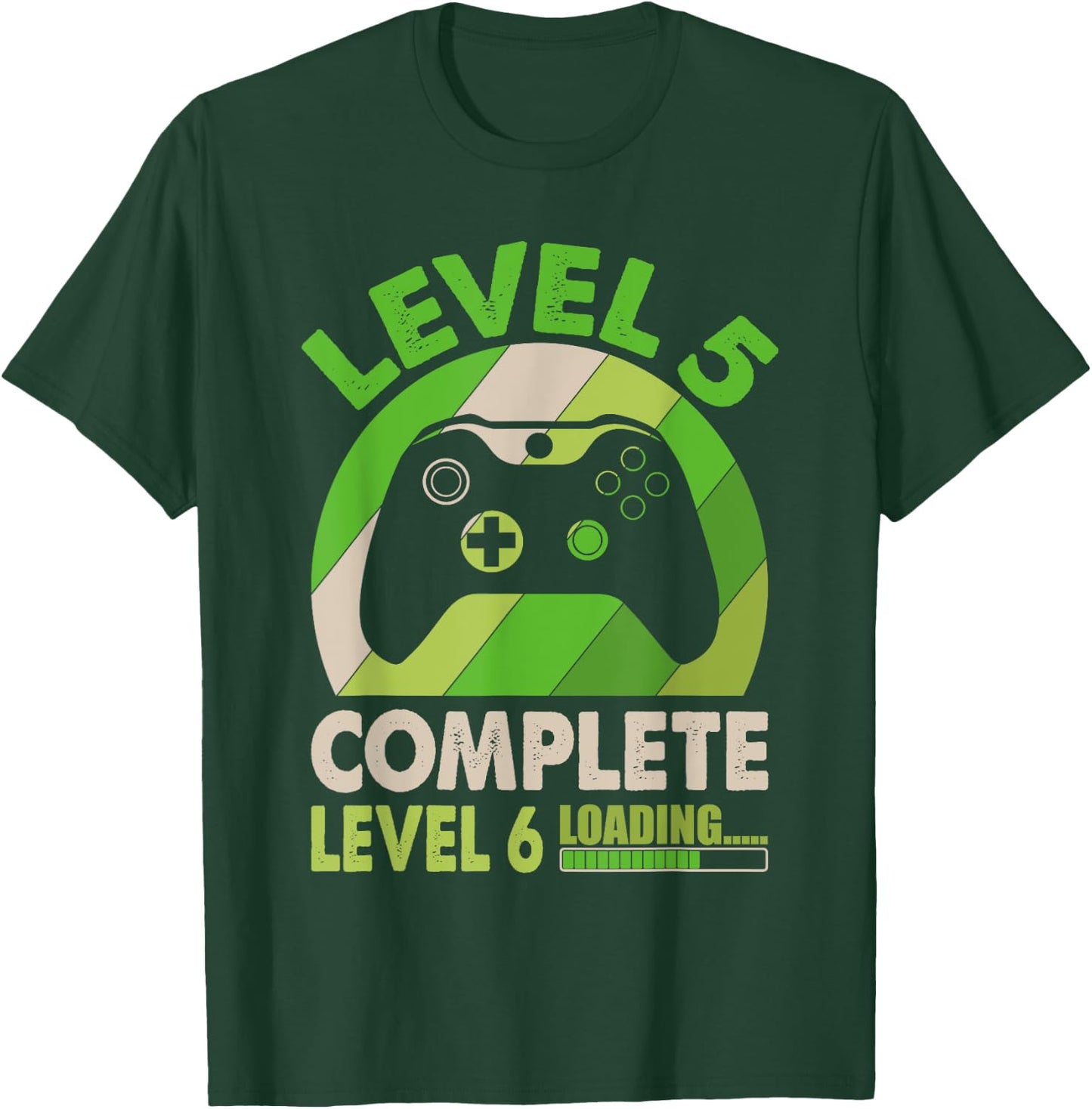 Level 5 Complete Level 6 Loading - 5th Wedding Anniversary T-Shirt - T-Shirt | Forest