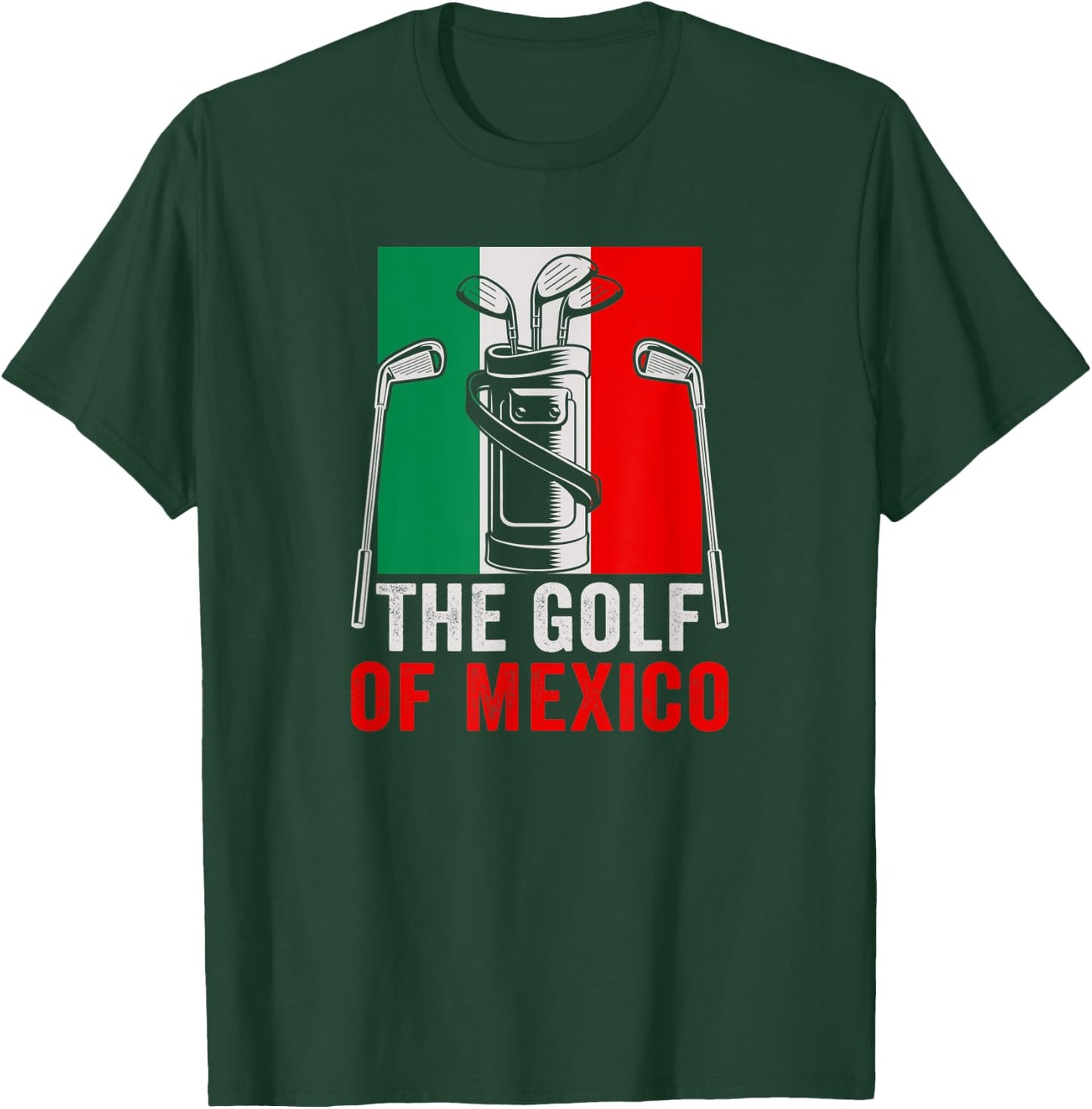 The golf of Mexico Golf Player Golf Teacher Golfer Women T-Shirt - T-Shirt | Forest