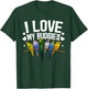 Cute Budgie Design Women Parakeet Parrot Bird Lovers T-Shirt - T-Shirt | Forest