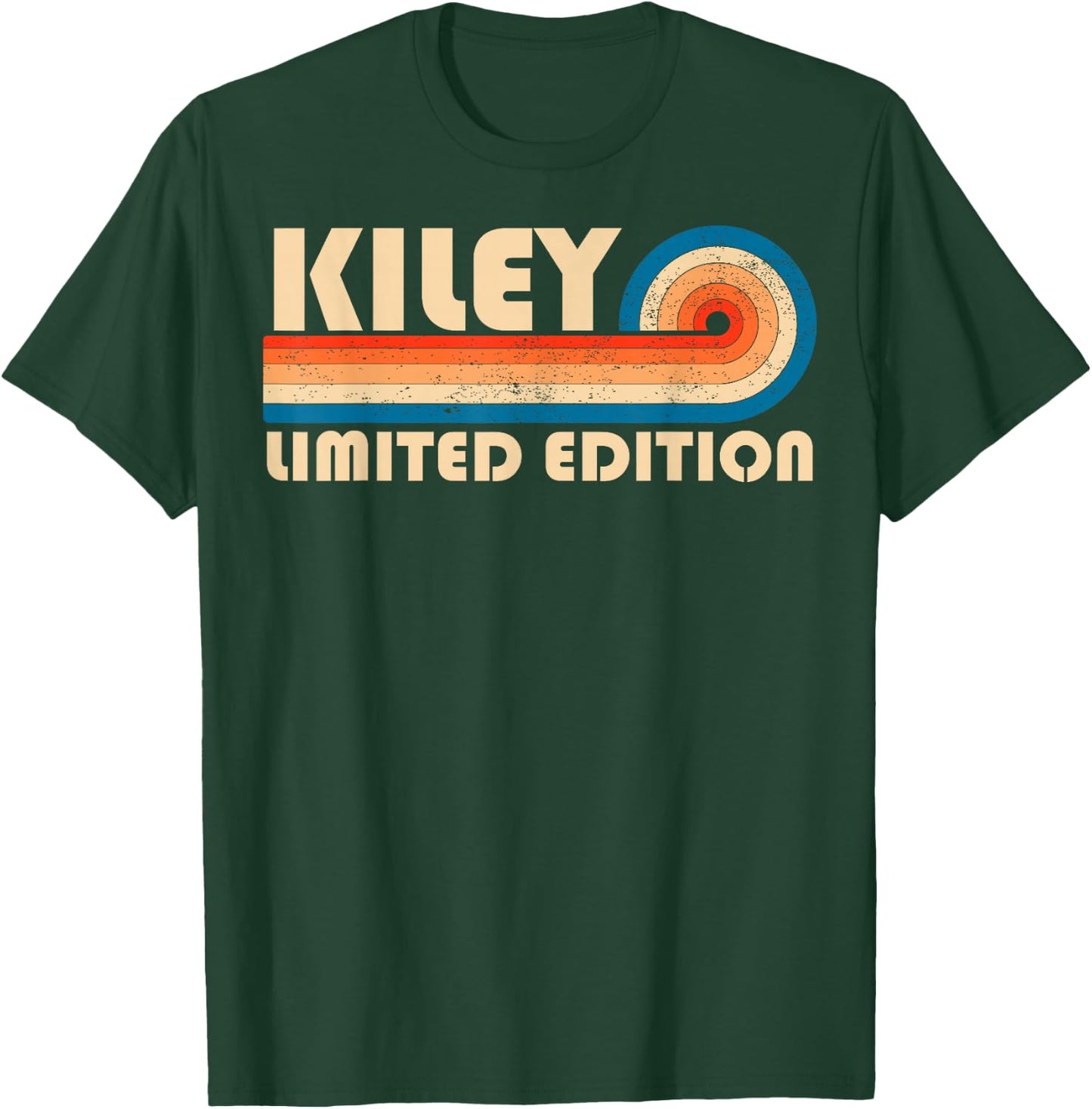 KILEY Surname Retro Vintage 80s 90s Birthday Reunion T-Shirt - T-Shirt | Forest