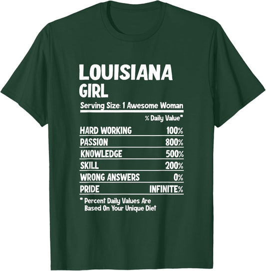 Louisiana Girl T-Shirt - T-Shirt | Forest