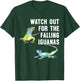 Watch Out for the Falling Iguanas Shirt,Funny Falling Iguana T-Shirt - T-Shirt | Forest